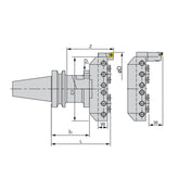 WBST Square Large Boring Cutter+bst Shank (For External Machining) - Big-tools Industrial Supply Tools for Metal Cutting